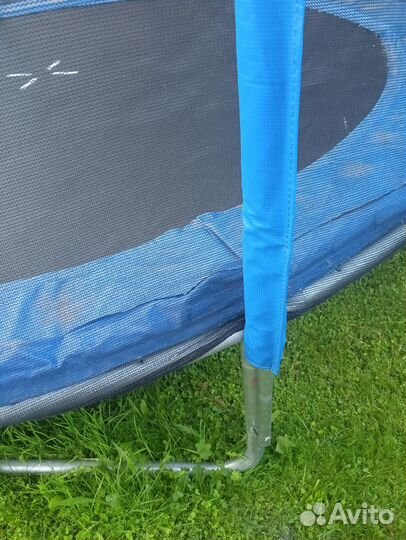 Батут с сеткой уличный
