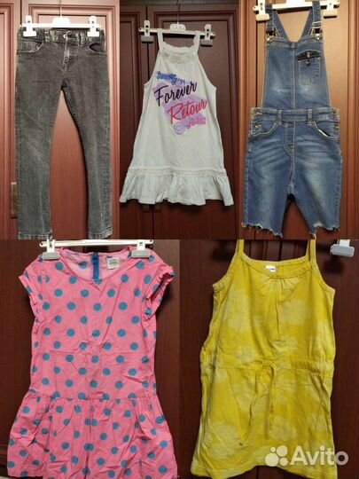 19 вещей на девочку (пакетом) 6лет