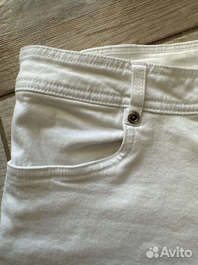 Шорты женские белые джинс