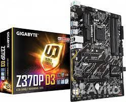 Материнская плата gigabyte z370p d3 1151v2
