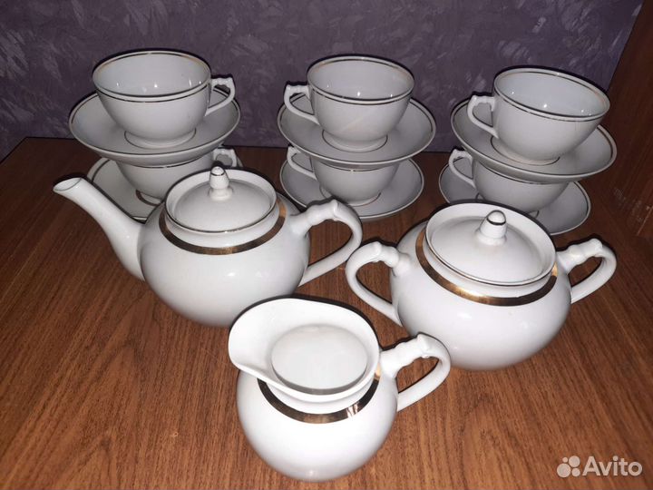 Чайный сервиз СССР дулево