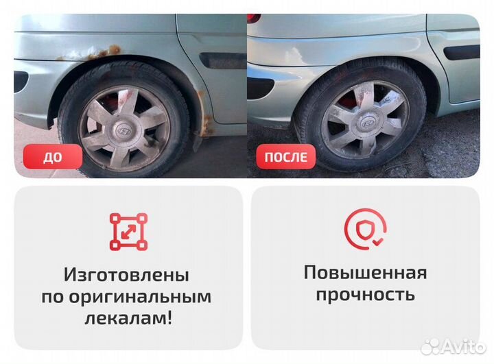 Задняя арка SMART ForTwo 450 (2000–2007)