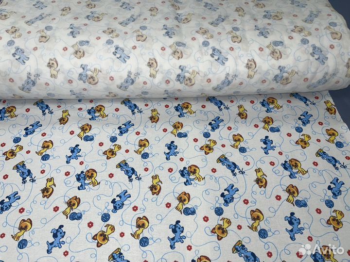 Отрез ткань Фланель без Брака Х/Б