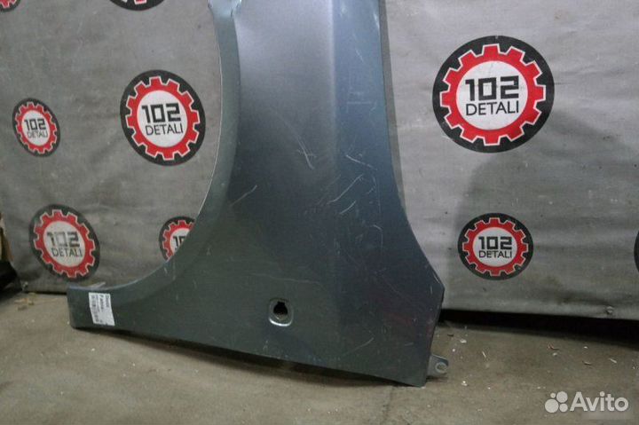 Крыло переднее левое Skoda Fabia 2