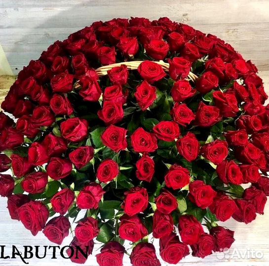 Букет из 101 розы