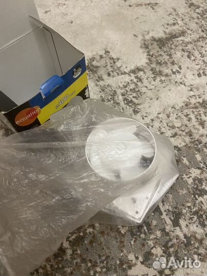 Вентилятор вытяжной бесшумный 100мм