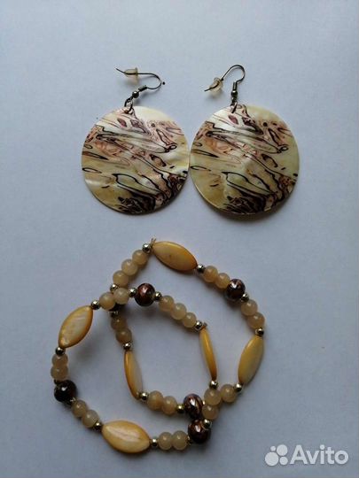 Бижутерия, серьги, браслеты, комплекты