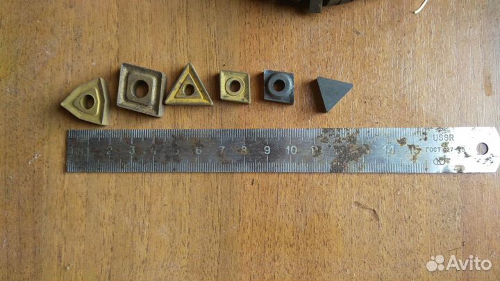 Пластины и напайки для токарных резцов СССР