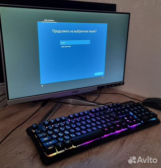 Моноблок acer c22, 21.5