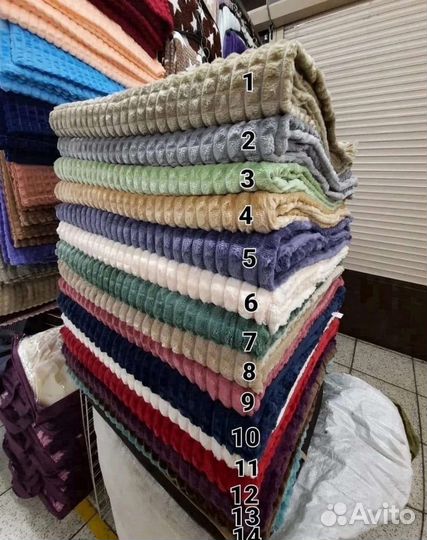 Плед покрывало кубик