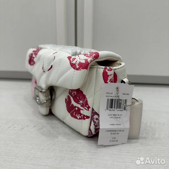 Coach Tabby 20 quilting lip print сумка оригинал