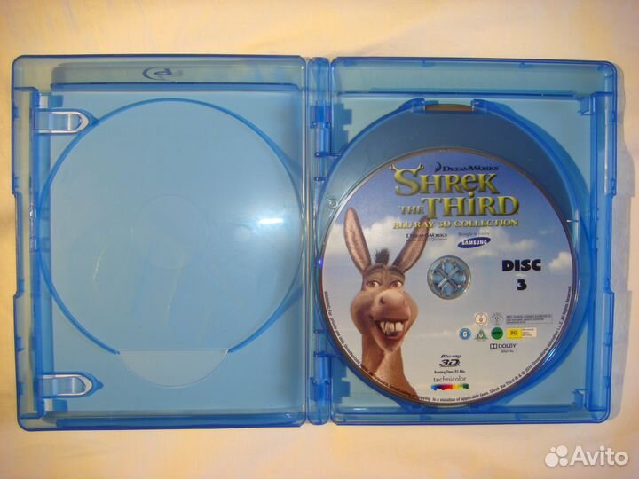 Сборник 3D-BD дисков-лицэнзионые 4шт