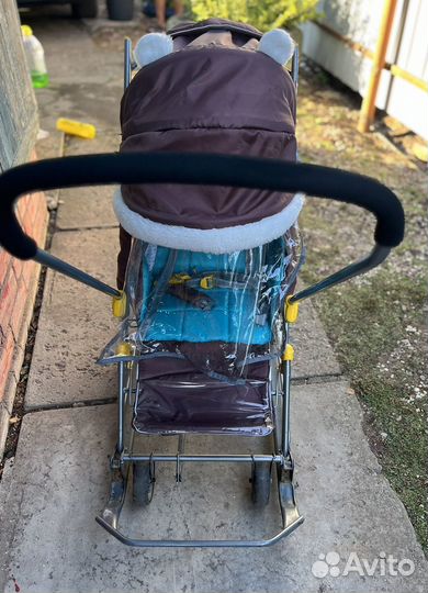 Санки коляска ника