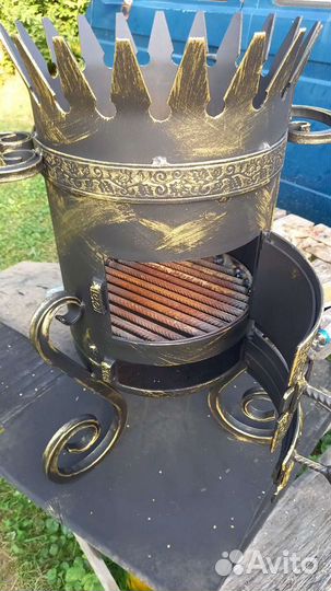 Печь для казана 10- 12 литров