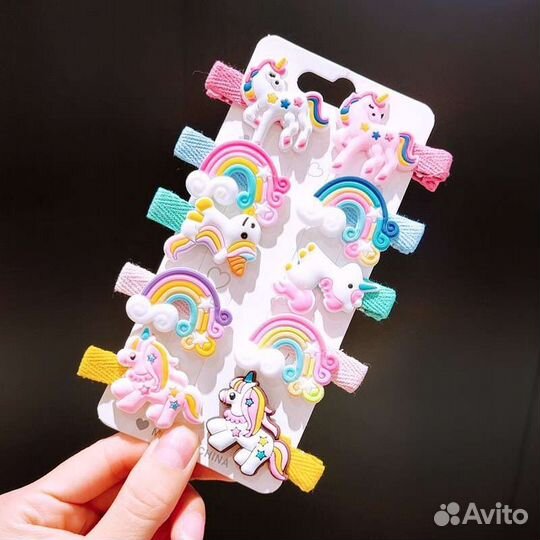 Заколки для девочек для волос новые