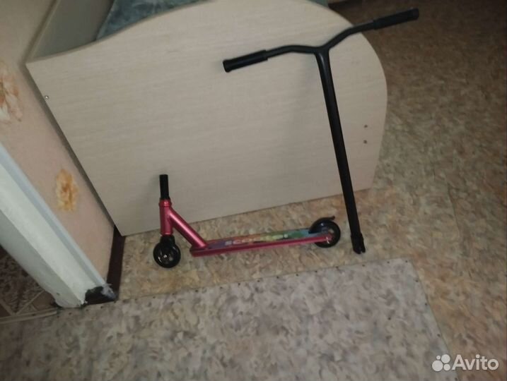 Трюковой самокат новый