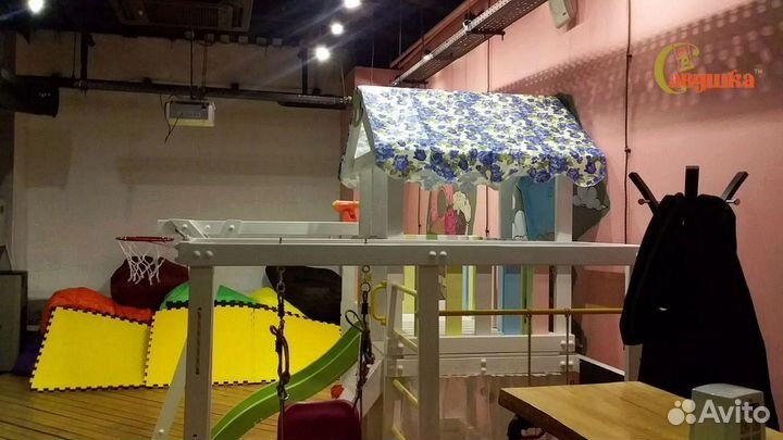 Игровой комплекс домик горка в квартиру