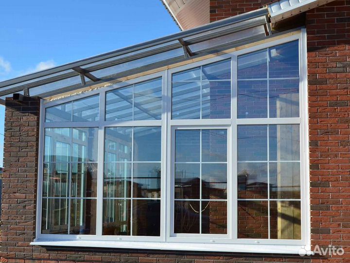 Ремонт окон, стеклопакет Однокамерный RAL83523