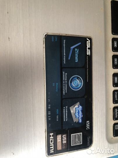 Ноутбук asus intel pentium 1,8ghz