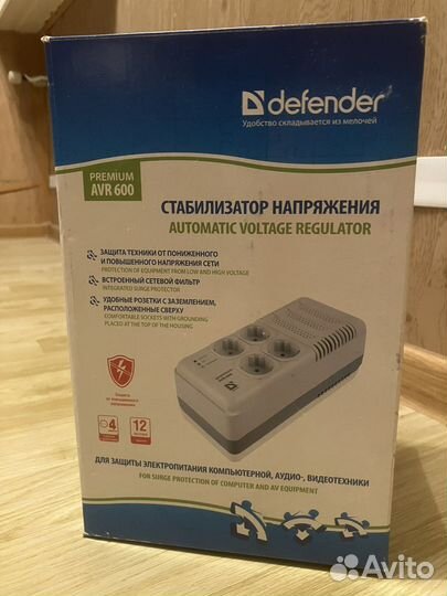 Стабилизатор напряжения defender premium 600
