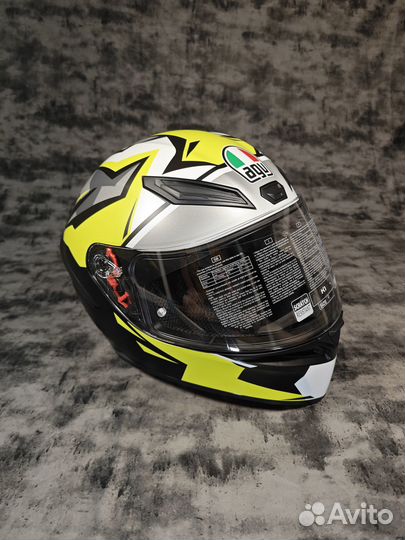 Шлем AGV K1 Replica MIR 2018. Размер S, XL