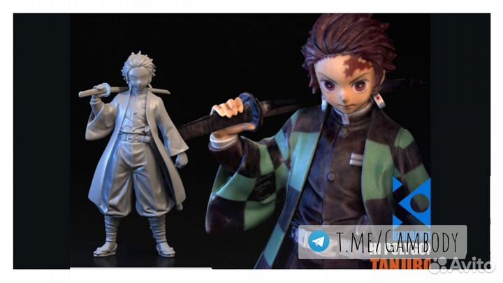 Танджиро Камадо Клинок, рассекающий демонов Фигурк