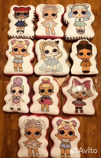 Объёмные Куклы подушки