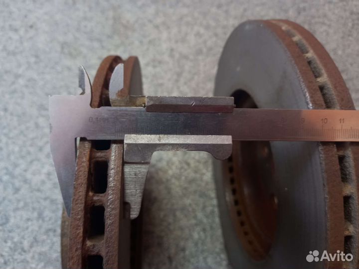 Диски тормозные передние на авенсис 2