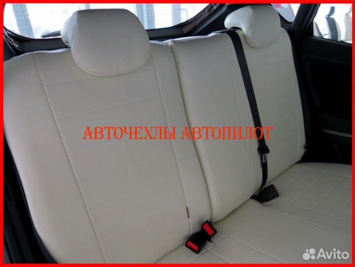 Чехлы Автопилот Hyundai Solaris 1 Hb из экокожи