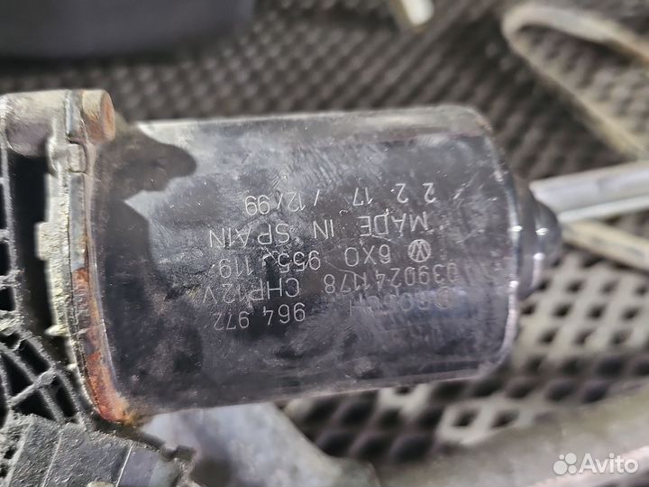 Трапеция дворников volkswagen polo 3