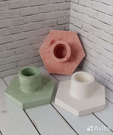 Подсвечник - соты