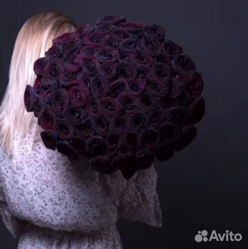 Черные розы букет с доставкой