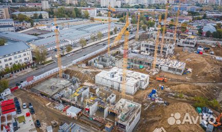 Ход строительства Комплекс апартаментов «‎‎Nice Loft» 3 квартал 2021