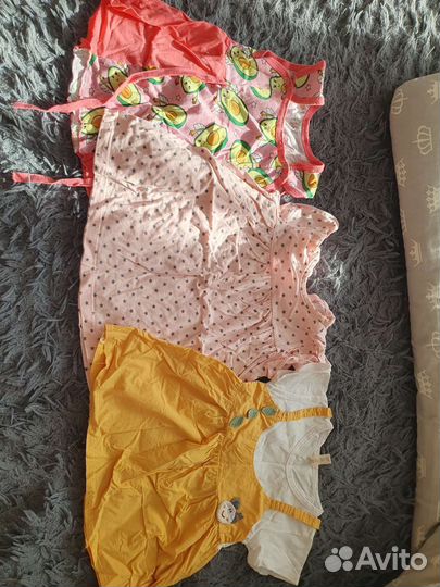 Вещи пакетом на девочку от 0 до 1,5 лет
