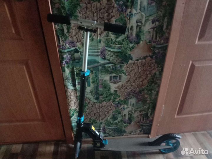 Самокат взрослый бу складной