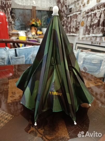 Зонт-шляпа Комуфляж