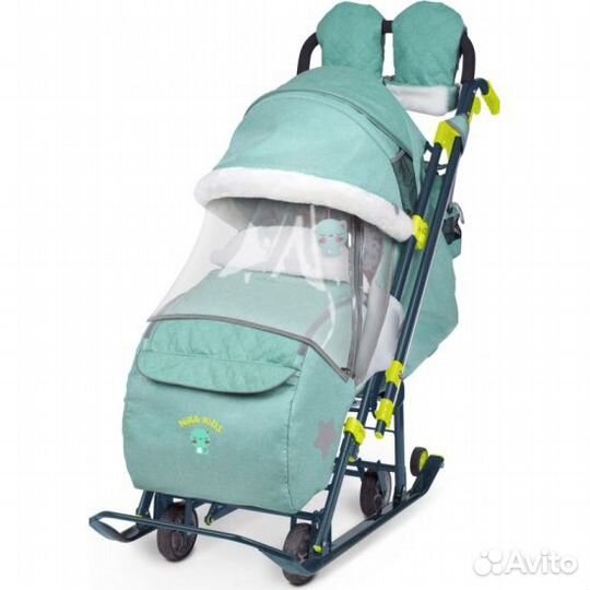 Санки коляска nika-kids