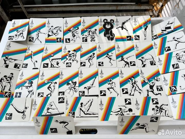 Карманные календарики СССР 80-е