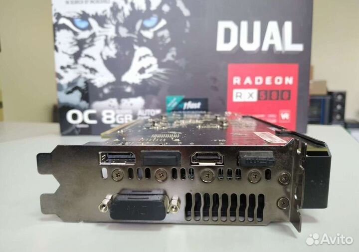 Asus rx 580 dual OC 8gb