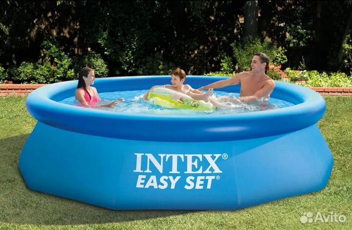 Надувной бассейн intex Easy Set