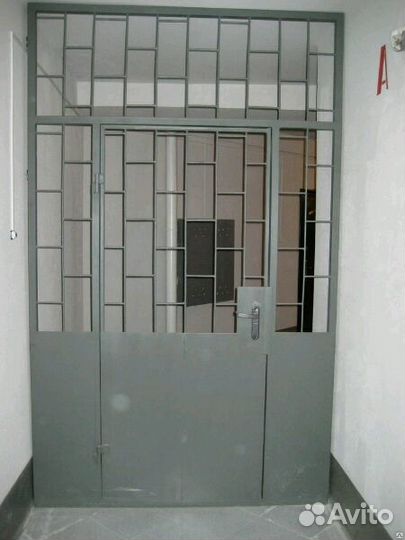 Металлические двери. Тамбурные перегородки