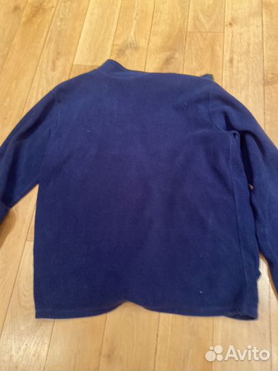 Флиска на молнии с карманами