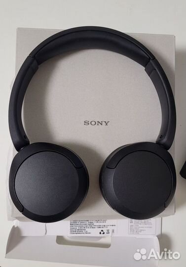 Беспроводные наушники sony wh ch520 black