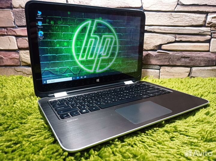 Мощный сенсорный HP 4ядра 8Гб 256Gb SSD