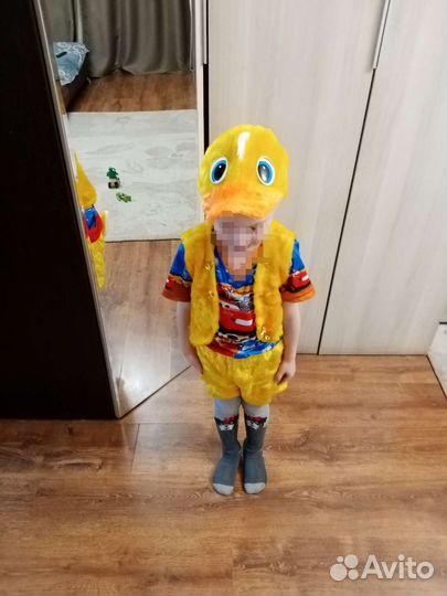 Новогодний костюм утенка