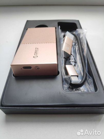 Внешний корпус для SSD M2 40Gbps