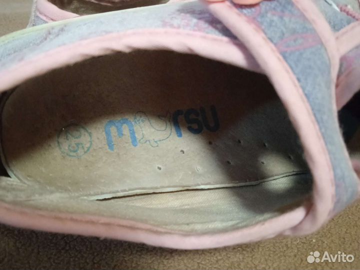 Кеды для девочки
