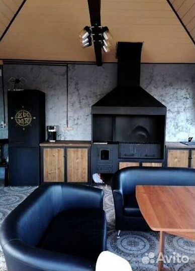 Мангальная зона для беседки Комфорт-3