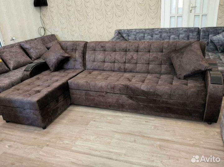 Угловой диван раскладной на заказ
