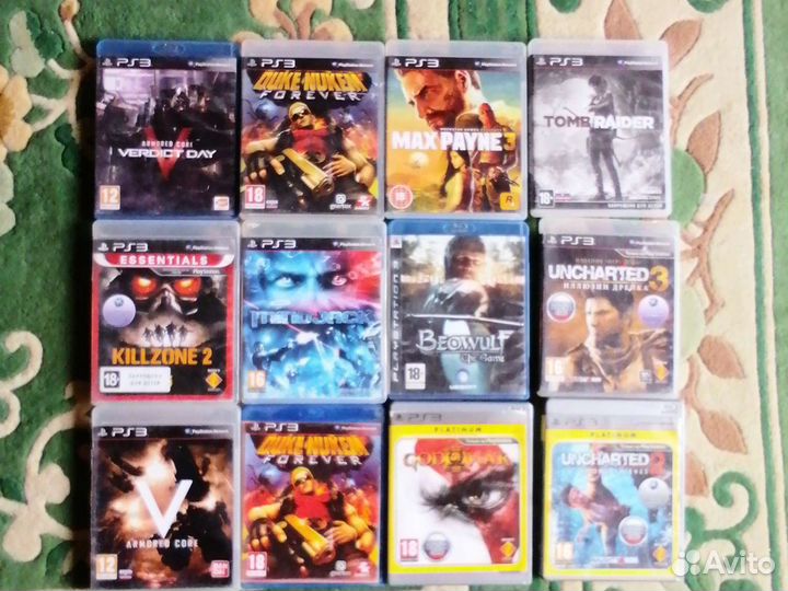 Диски лицензионные ps3